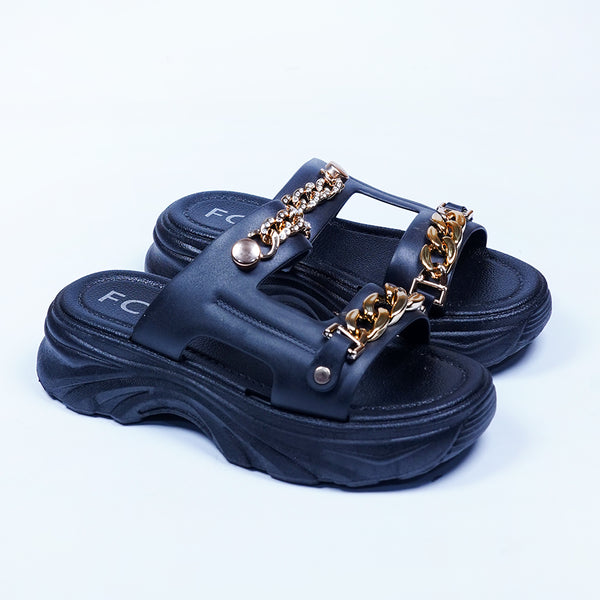 CHIC CHAIN SOFTIE - BLACK