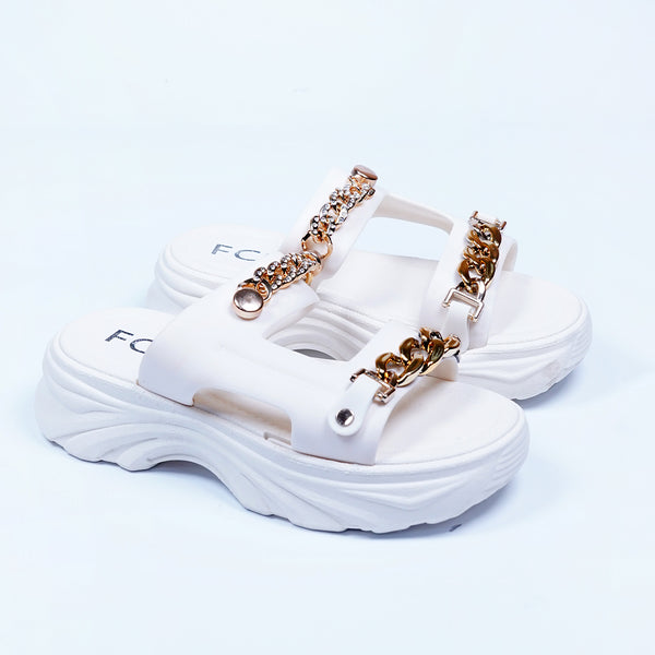 CHIC CHAIN SOFTIE - WHITE