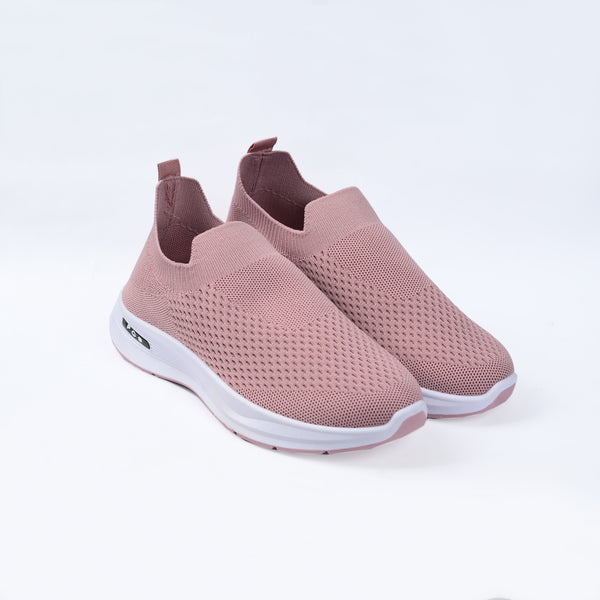 FEMALE SLIP-ON SKECHERS - PINK - A1
